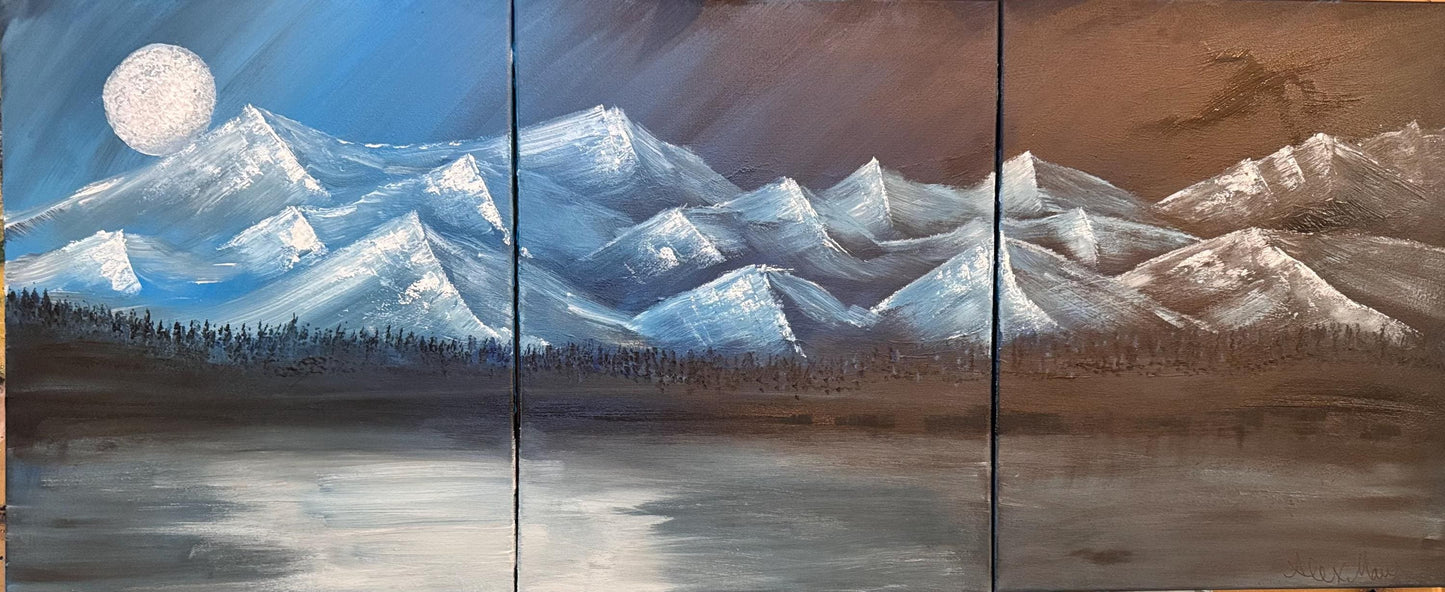 Reflections of Tranquility Original Acrylic Painting