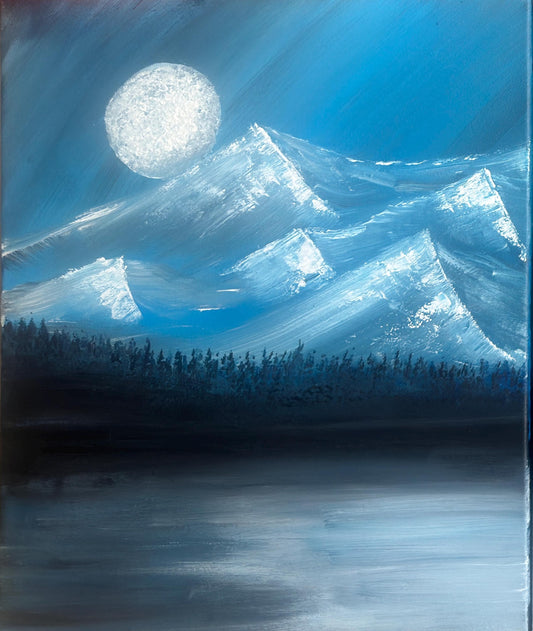 Reflections of Tranquility Original Acrylic Painting