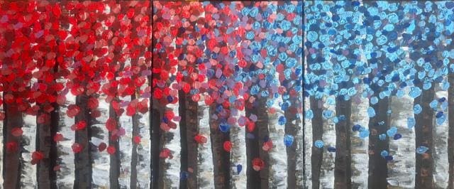 Colorful Aspen Abstract Local Print