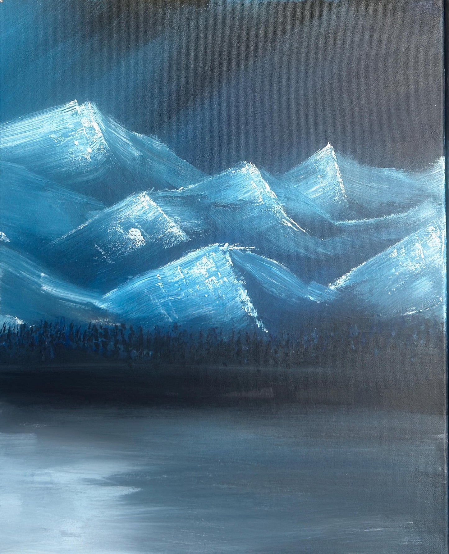 Reflections of Tranquility Original Acrylic Painting